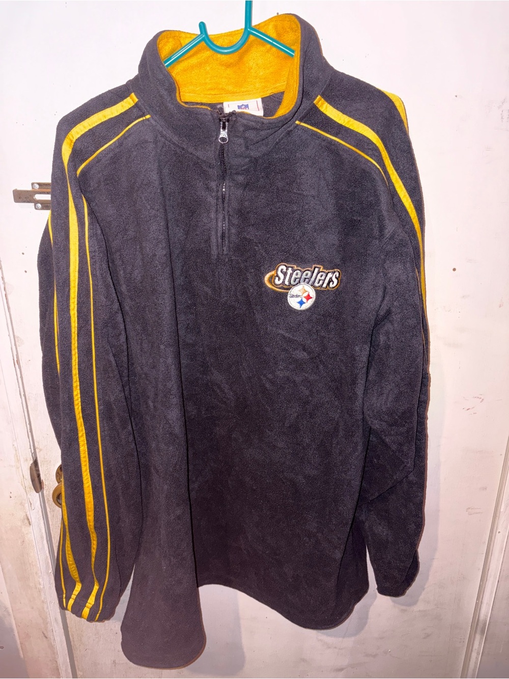 Pittsburgh Steelers Quarter-Zip Fleece Pullover
